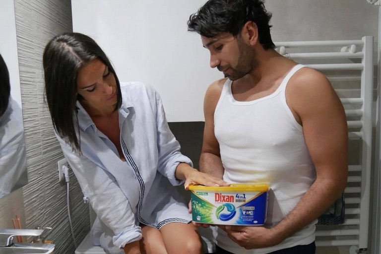Michele Cortese nel reel di Dixan