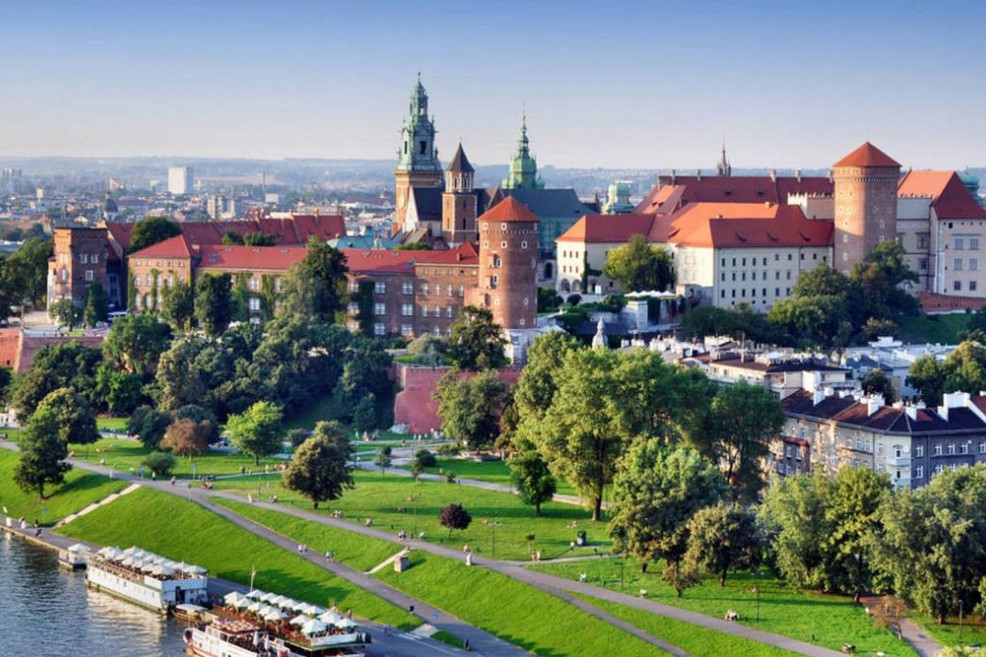 La città di Cracovia