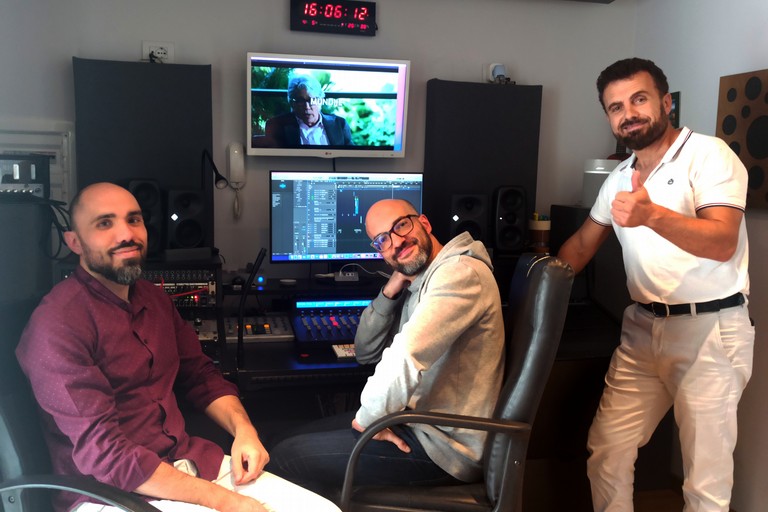 Saracino, Grasso e Bardhoci. <span>Foto Uff.stampa Saracino </span>