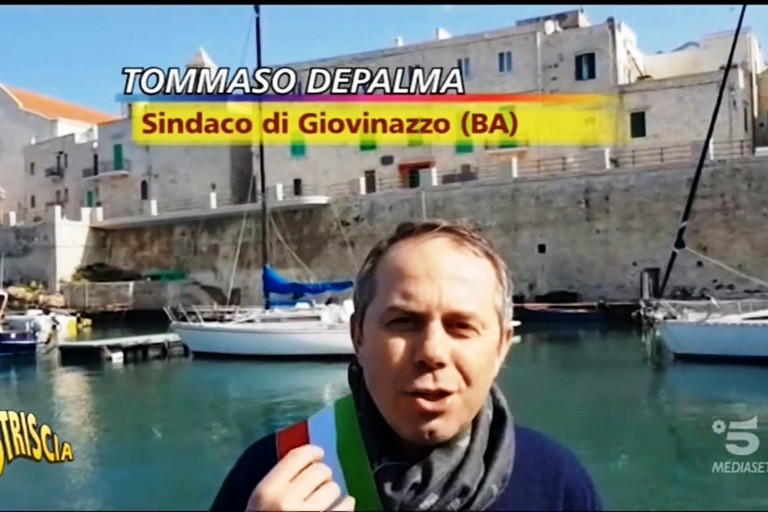 Depalma a Striscia la Notizia
