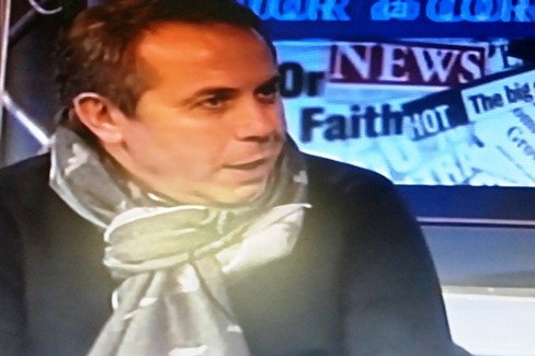 Tommaso Depalma negli studi di Teleregione