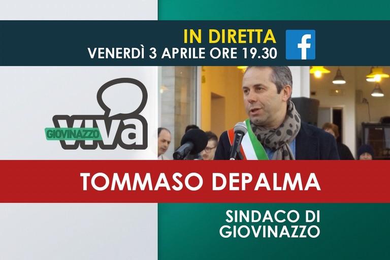 Tommaso Depalma in diretta su GiovinazzoViva
