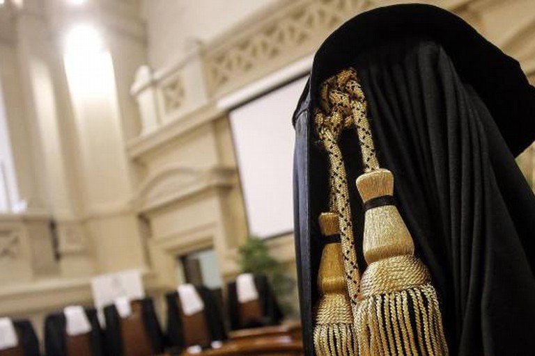 Un'aula del Tribunale