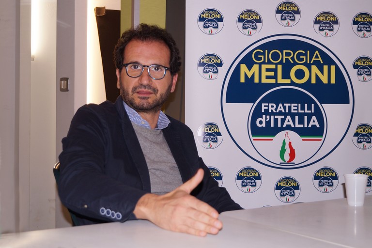 Marcello Gemmato a Giovinazzo. <span>Foto Enrico Tedeschi </span>
