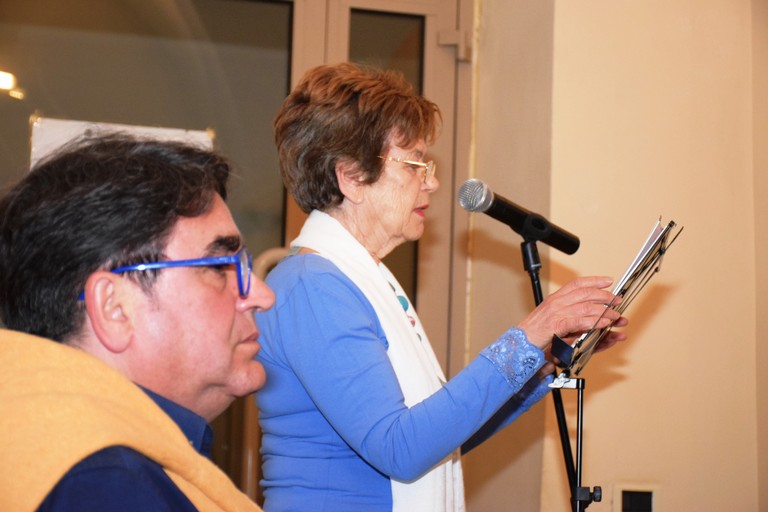 Maria Addamiano con Nicola De Matteo