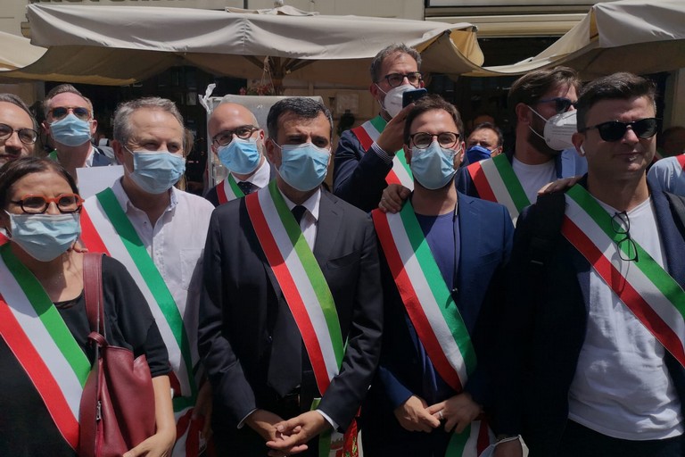 Depalma con i sindaci a Roma