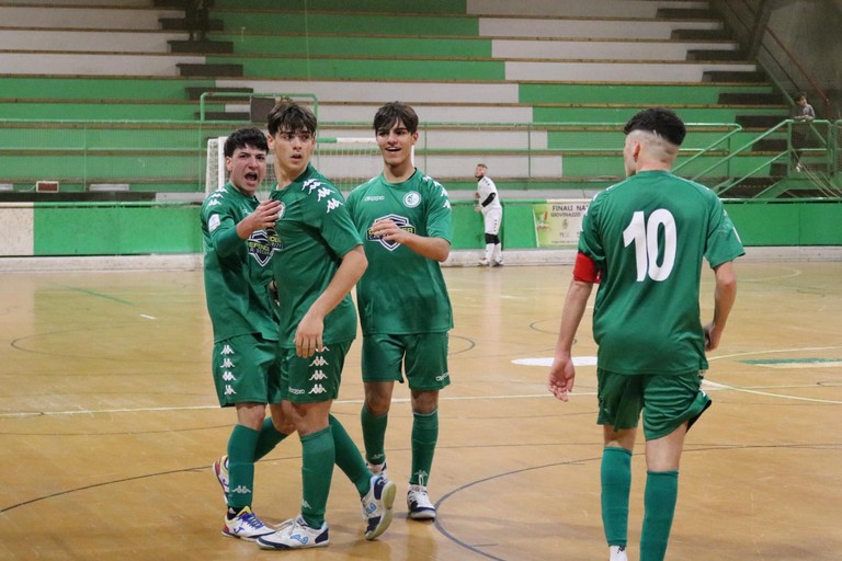 L'under 19 del Giovinazzo C5