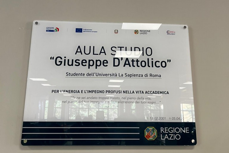 Aula studio Giuseppe D'Attolico