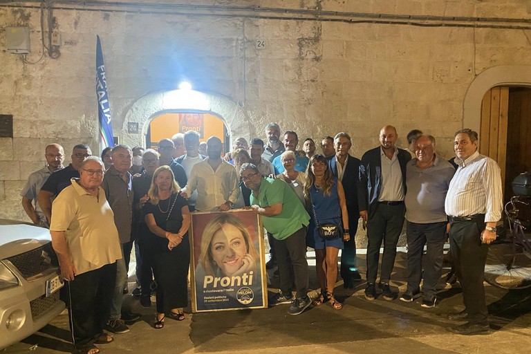 Inaugurata la nuova sede di Fratelli d'Italia a Giovinazzo