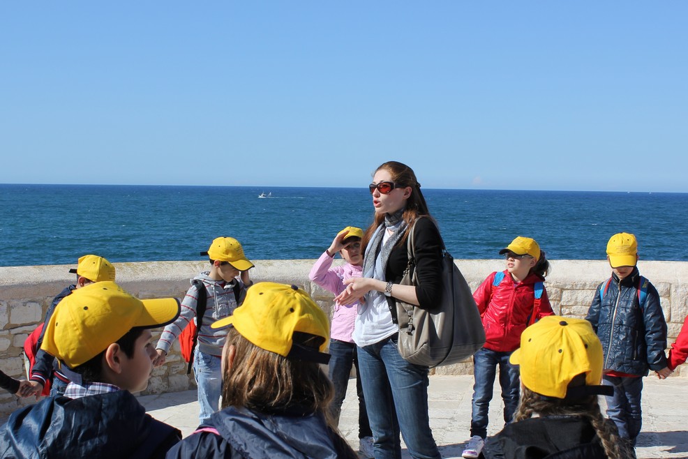 Una visita con le guide di FeArt. <span>Foto Cooperativa FeArt</span>