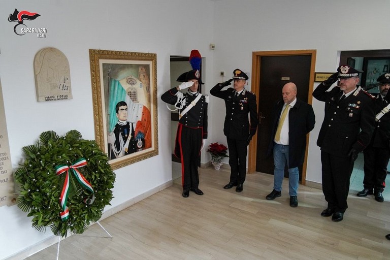 La caserma dei Carabinieri di Giovinazzo intitolata all'eroe Pignatelli