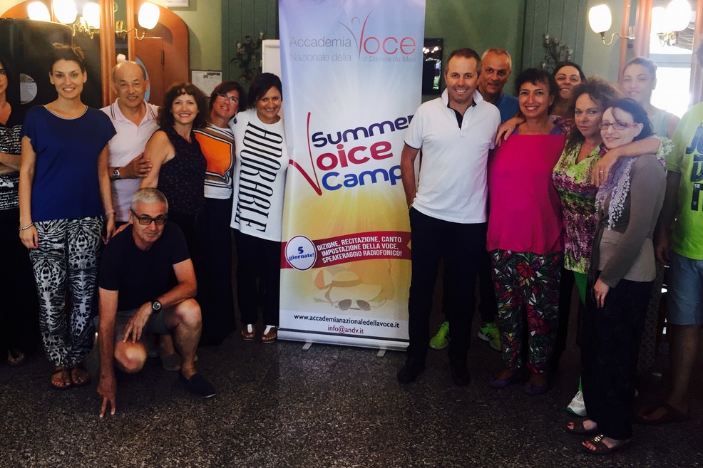 I partecipanti al Summer Voice Camp