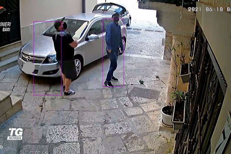 Uno dei furti individuato dai Carabinieri