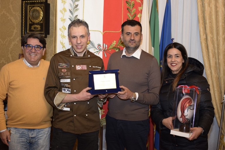 Giotti premiato da Decaro