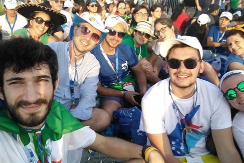 I ragazzi della Diocesi a Panama