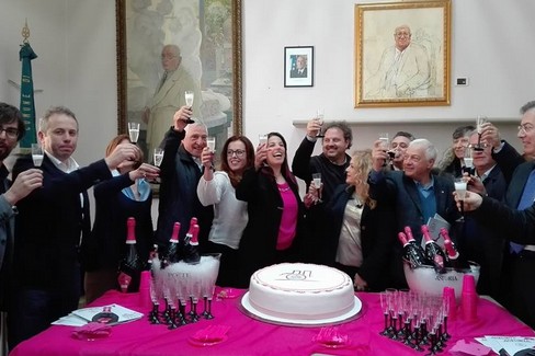 Il brindisi finale