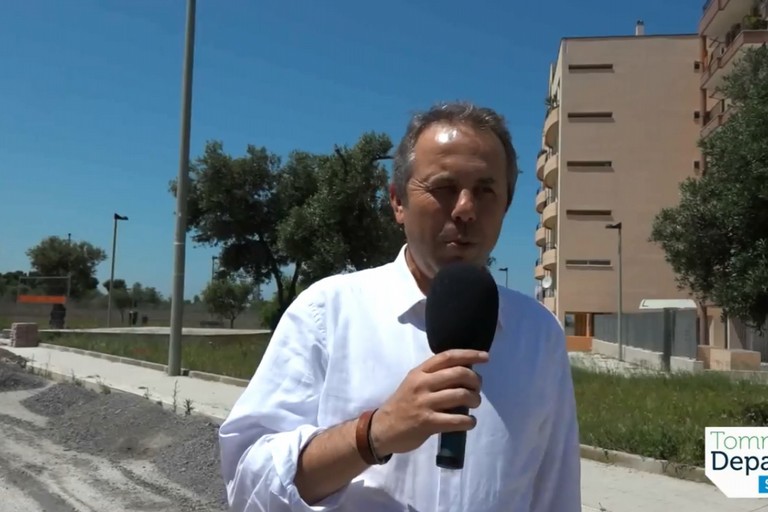 Tommaso Depalma presenta la nuova Greenway cittadina