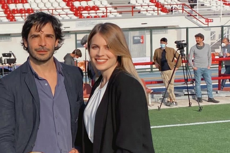 Sara Martorana e Marco Bocci in Il medico della mala