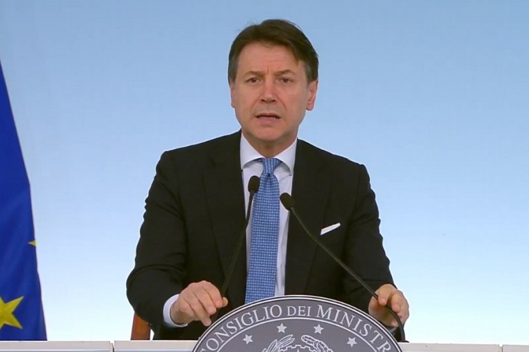Il premier Conte