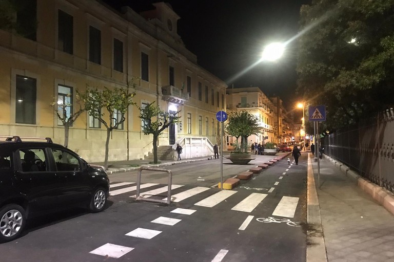 Illuminazione zona Villa Comunale