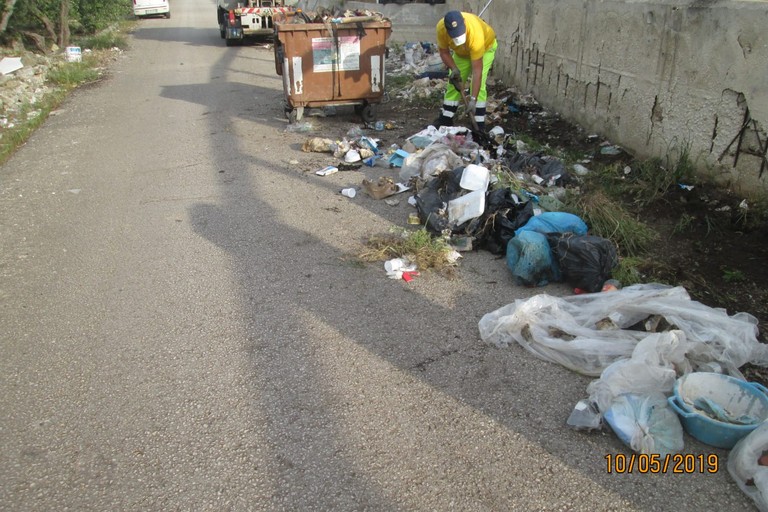 Pulizia delle strade vicinali