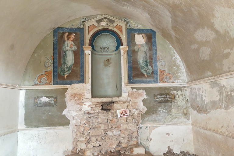 La chiesa di S.Francesco da Paola annessa al Casino Pappalettere. <span>Foto Gabriella Serrone</span>