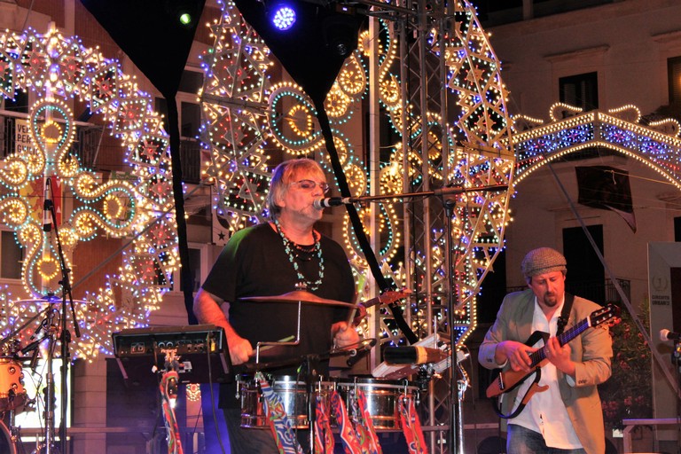 Tony Esposito e la Pinuccio Band. <span>Foto Gianluca Battista</span>