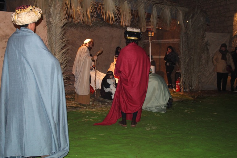 I Magi arrivano alla capanna. <span>Foto Gianluca Battista</span>