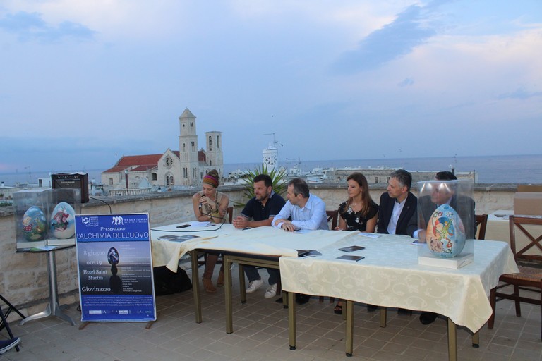 La prima parte sulla terrazza del St.Martin. <span>Foto Gianluca Battista</span>