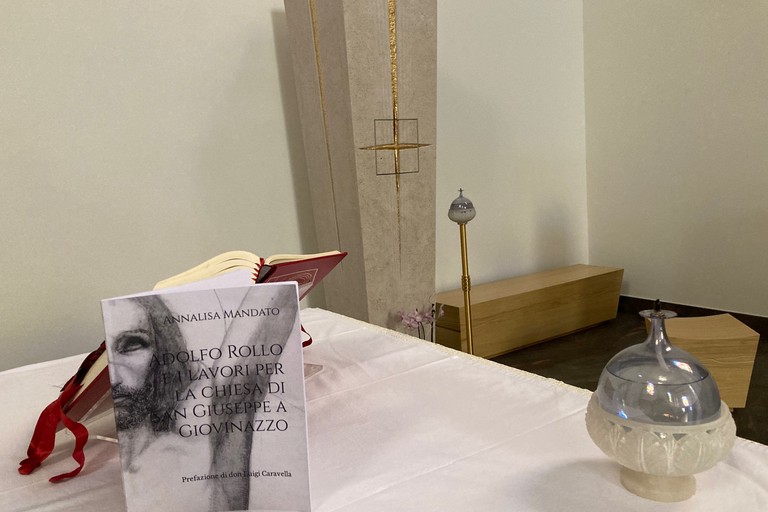 San Giuseppe - volume di presentazione della storia. <span>Foto Marzia Morva</span>