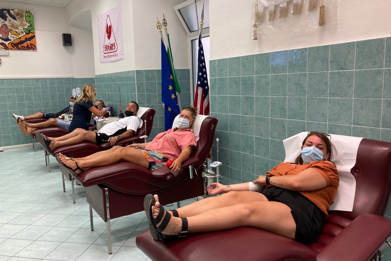 Donazione sangue. <span>Foto Marzia Morva</span>