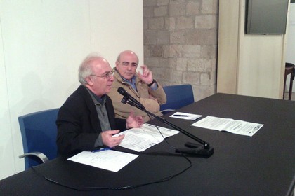 Don Benedetto Fiorentino ed Enzo Quarto. <span>Foto Gianluca Battista</span>