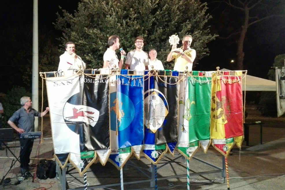 Il Palio torna nelle mani del sindaco. <span>Foto Giuseppe Dalbis</span>