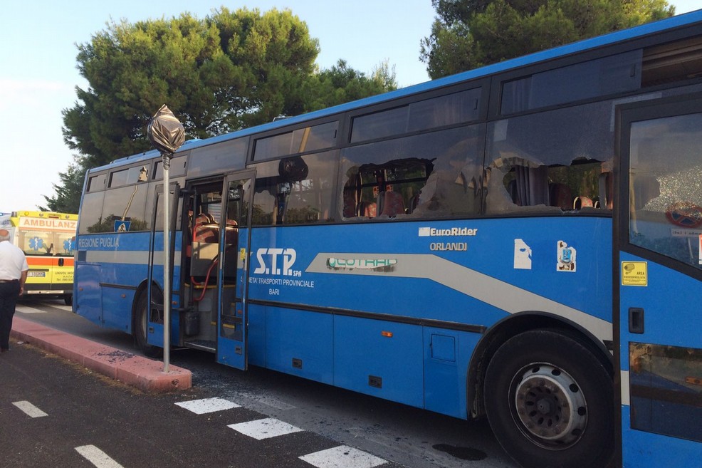 Il pullman della S.T.P.