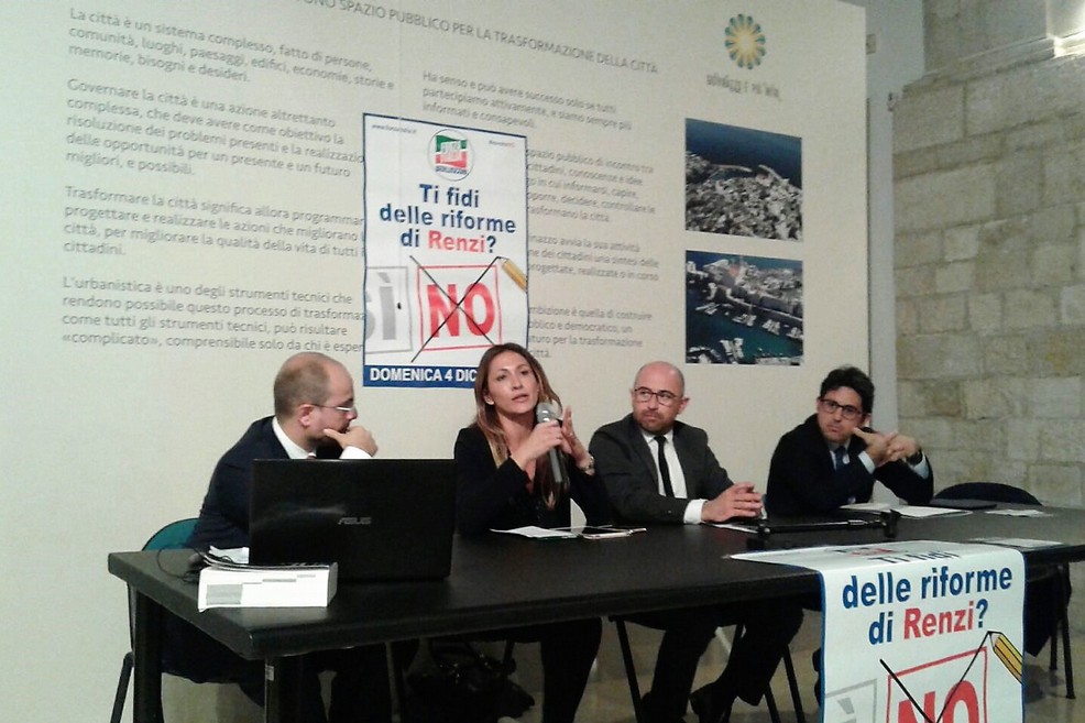 Un momento del dibattito. <span>Foto Gabriella Serrone</span>