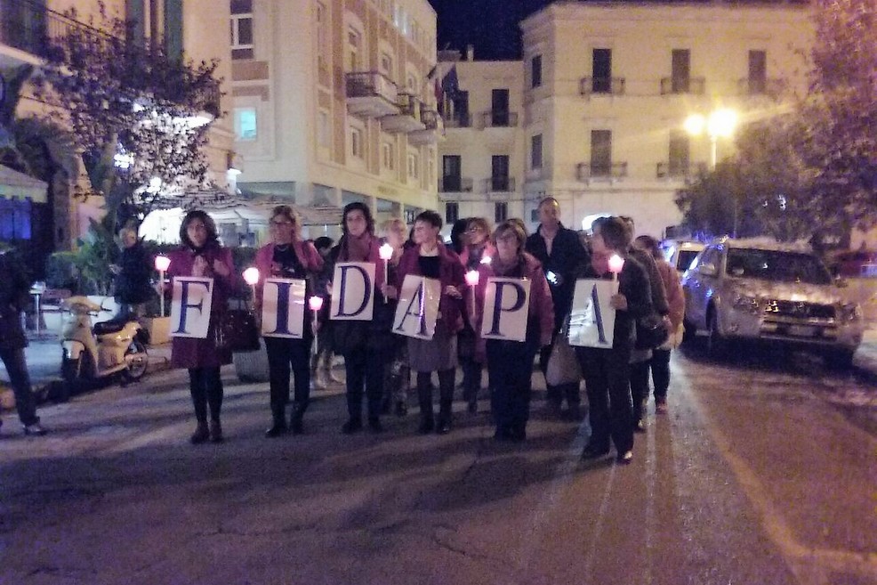 La Fidapa in corteo