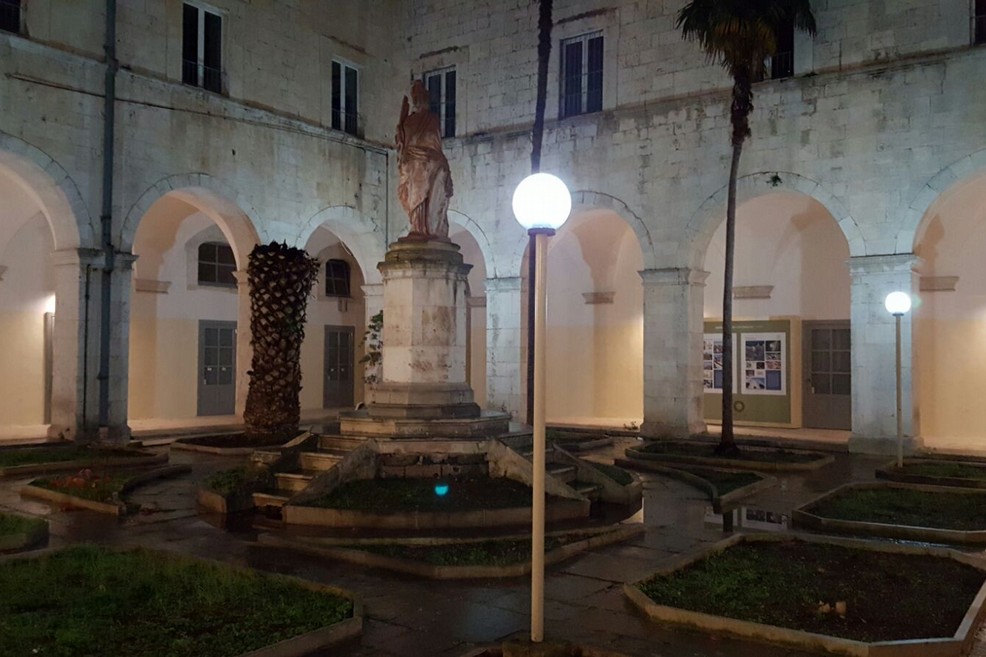Il chiostro della Cittadella della Cultura
