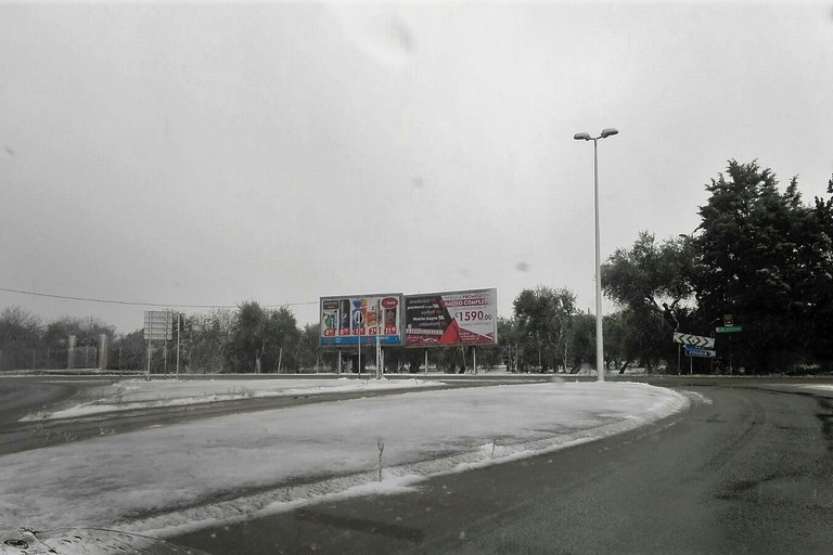Neve e ghiaccio. <span>Foto Gianluca Battista</span>