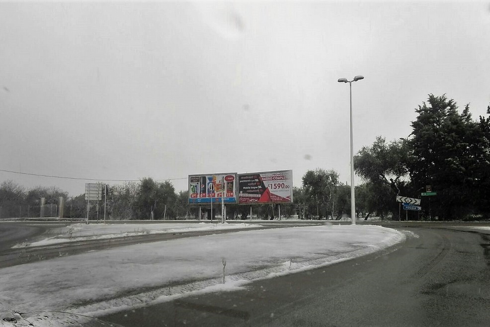 L'incrocio dopo il ponte di via Daconto. <span>Foto Giuseppe Dalbis</span>