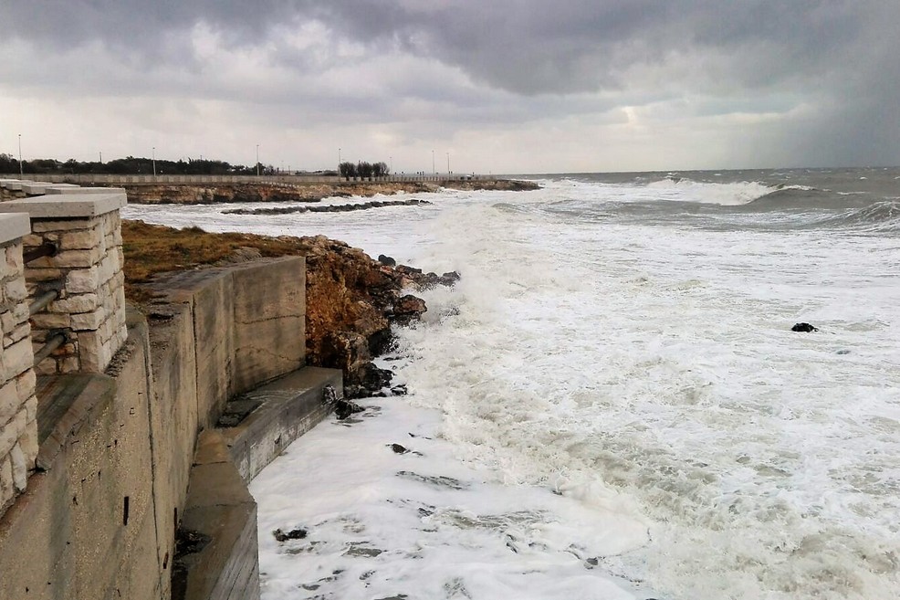 Il mare d'inverno. <span>Foto Giuseppe Dalbis</span>