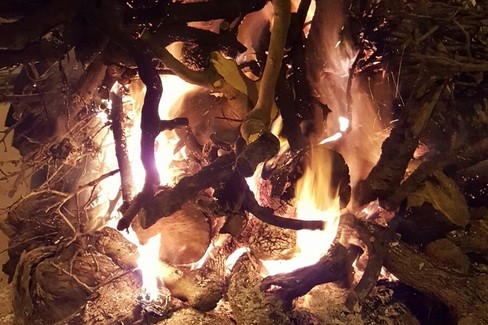Falò alle Quattro Fontane