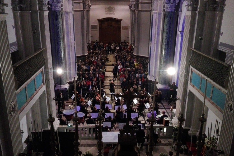 Un concerto a Sant'Agostino. <span>Foto Giuseppe Dalbis</span>