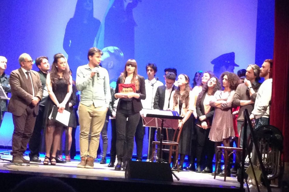 Il momento della premiazione