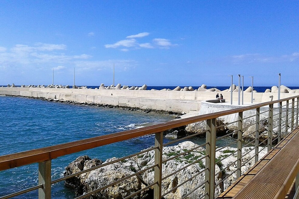La passerella di Levante. <span>Foto Gabriella Serrone</span>
