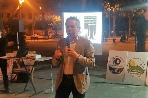 Tommaso Depalma in Villa comunale