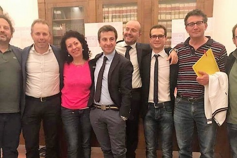 La nostra squadra con i candidati Sindaco