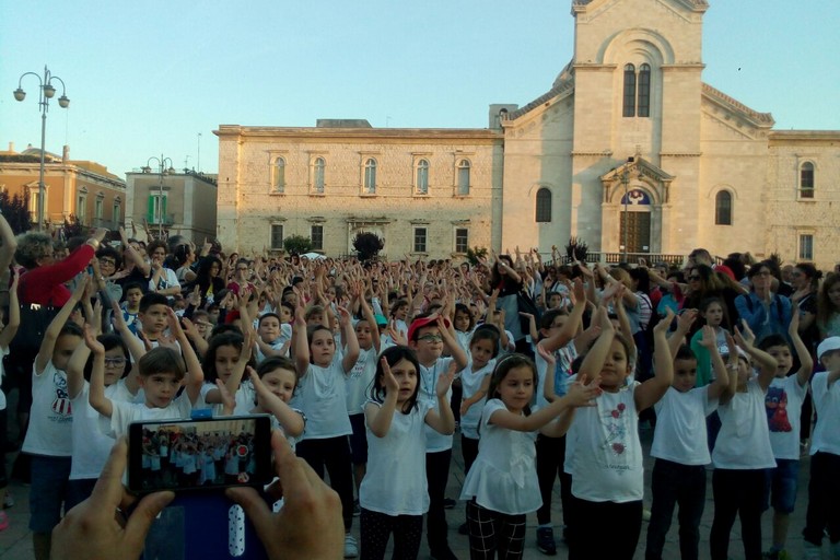 Il flash mob in piazza
