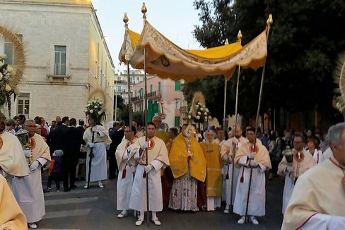 La processione del Corpus Domini