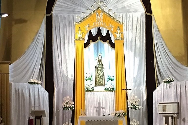 La Madonna del Carmelo nella parrocchia San Giuseppe