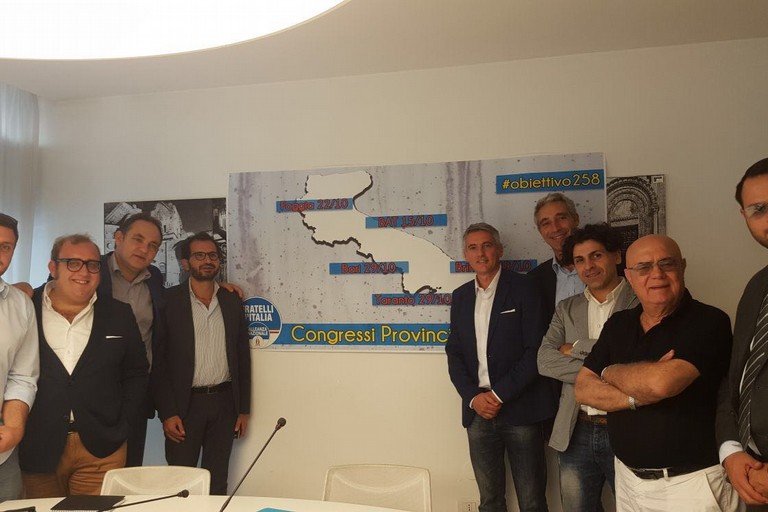 I vertici regionali di FdI